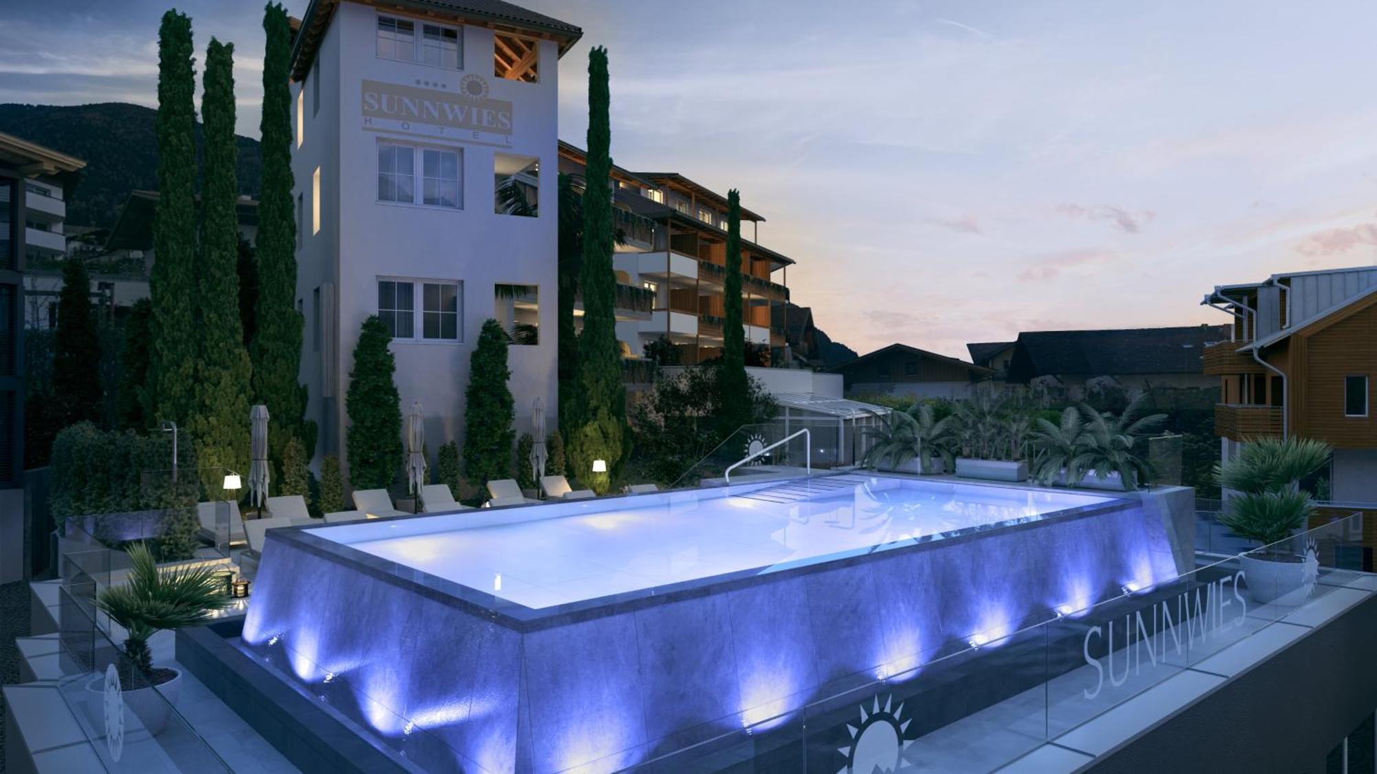 Hotel Sunnwies Schenna Exterior photo